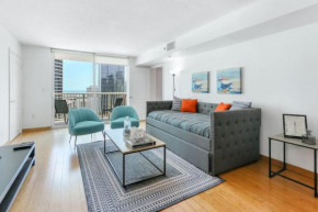 Bay View Brickell Bay Paradise with Pool and Gym